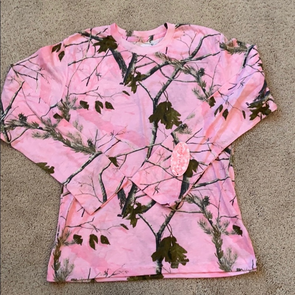 Pink ranger girl real tree shirt size 10/12